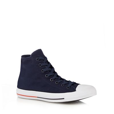 Converse Navy 'All Star Shield' lace up shoes